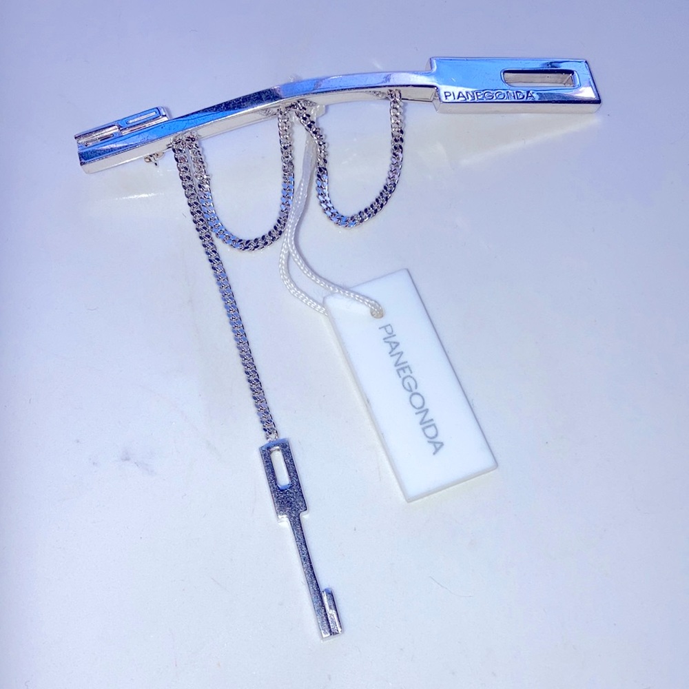 Rare Sterling silver PIanegonda KEY pin